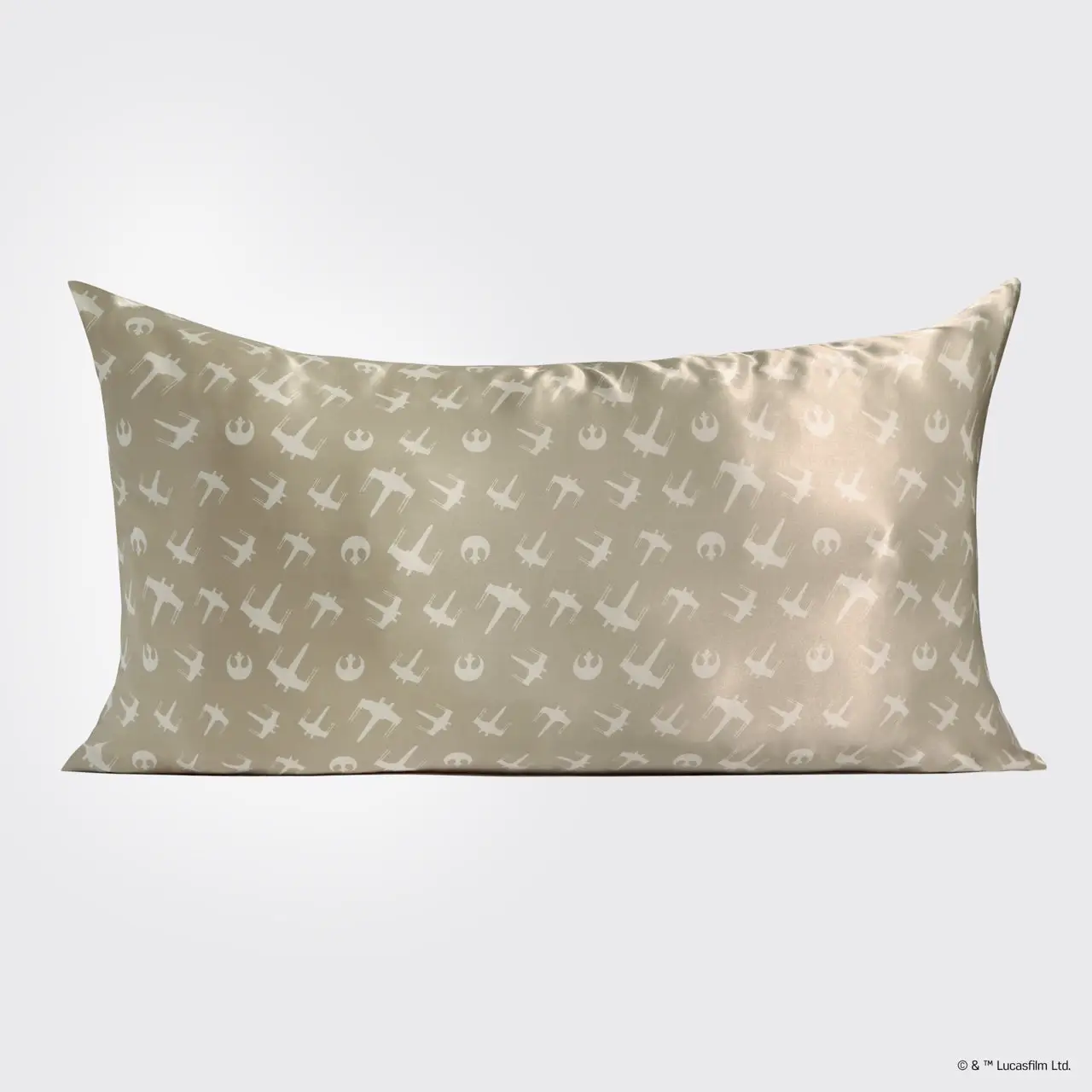 Kitsch Star Wars & Kitsch Satin Pillowcase in Rebel Alliance - King - Image 4