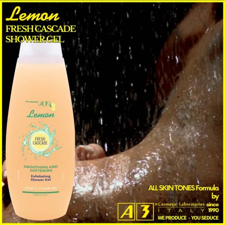 A3 Lemon Exfoliating Shower Gel  420ml - Image 2