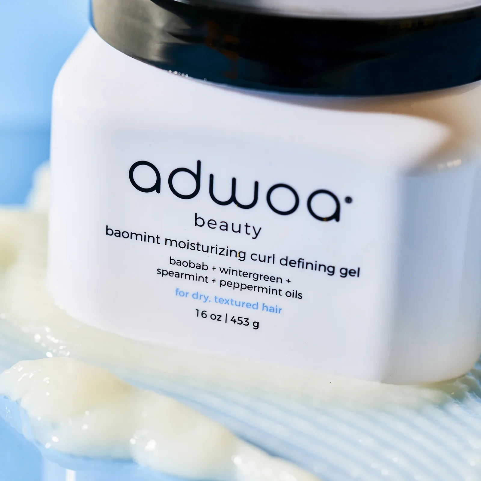 Adwoa Beauty baomint Moisturizing Curl Defining Gel - Image 4