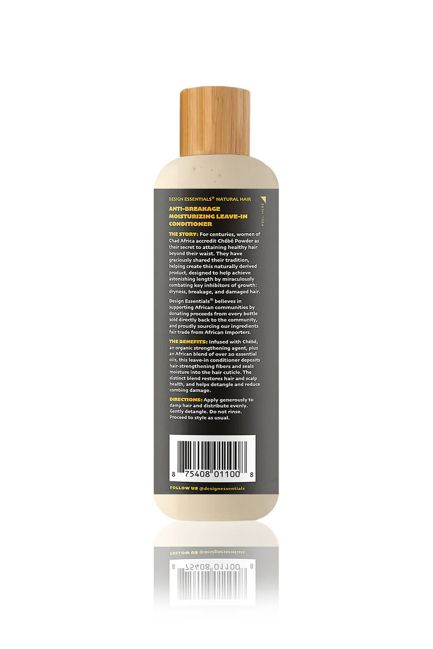Design Essentials African Chebe Anti-Breakage Moisturizing Leave-In Conditioner 365g/12oz - Image 3