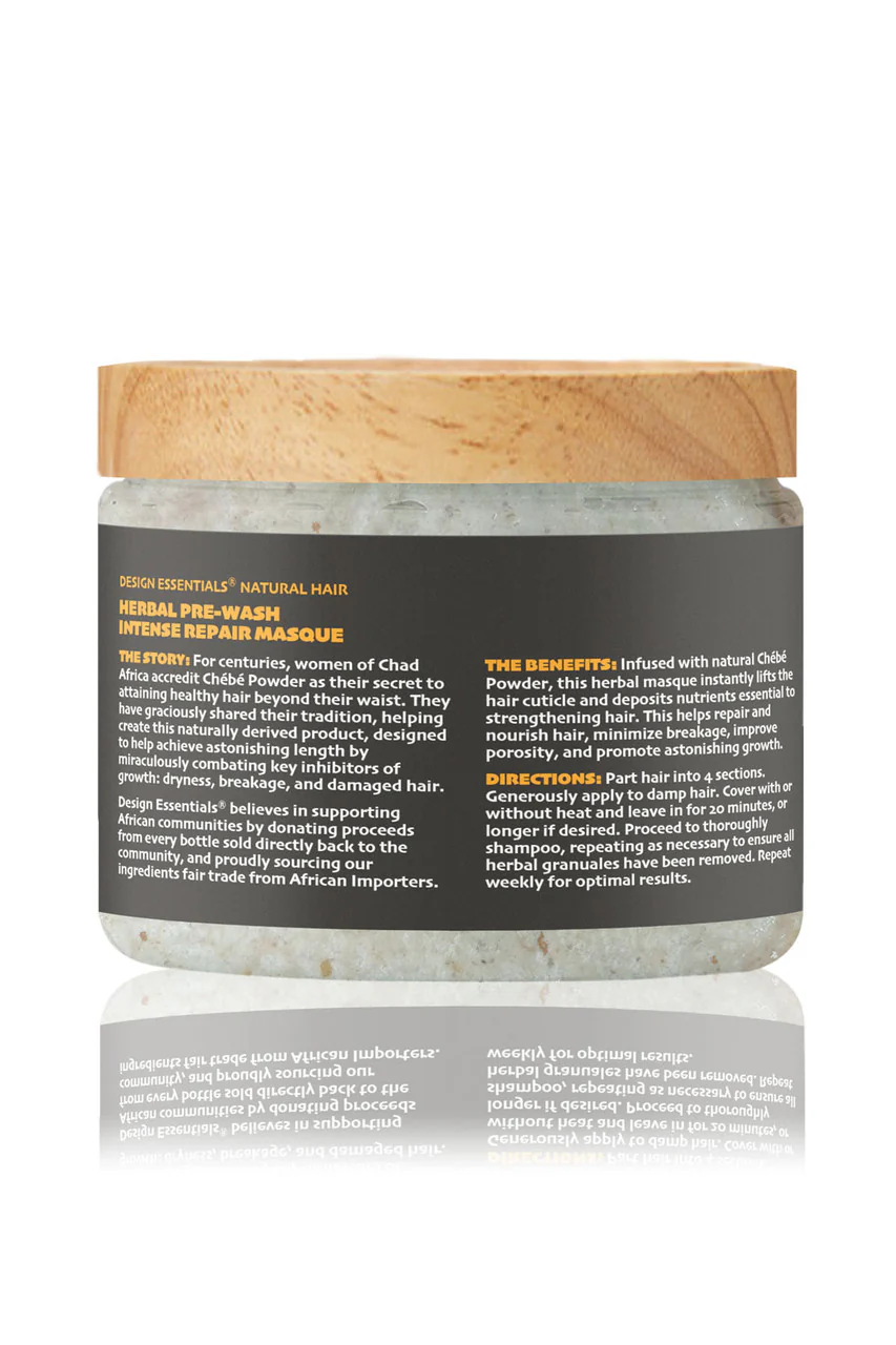Design Essentials African Chebe Herbal Pre-Wash Intense Repair Masque 306g/12oz - Image 2