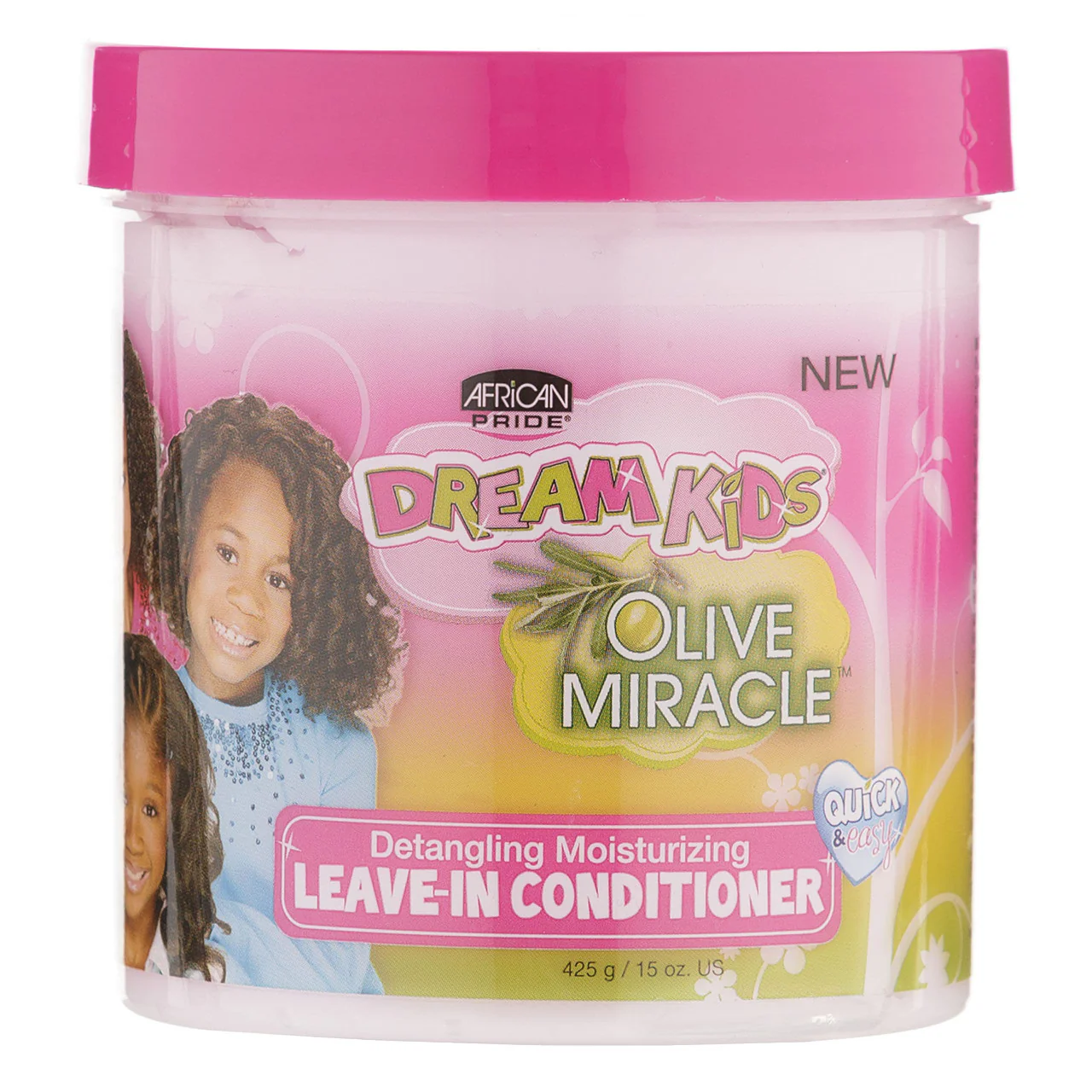 African Pride Dream Kids Olive Leave-In Conditioner 426g/15oz