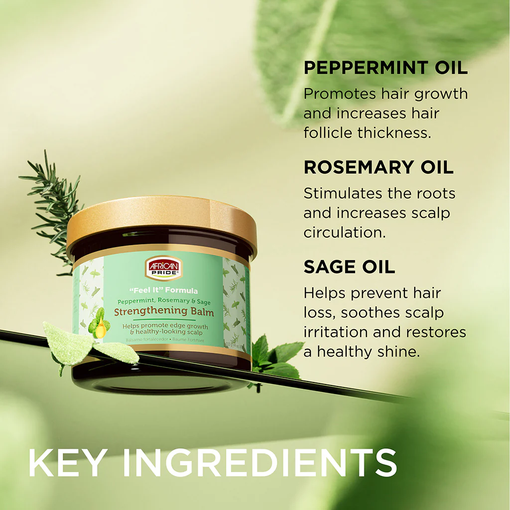 African Pride Feel It Formula Strengthening Balm 113g/4oz - Image 3