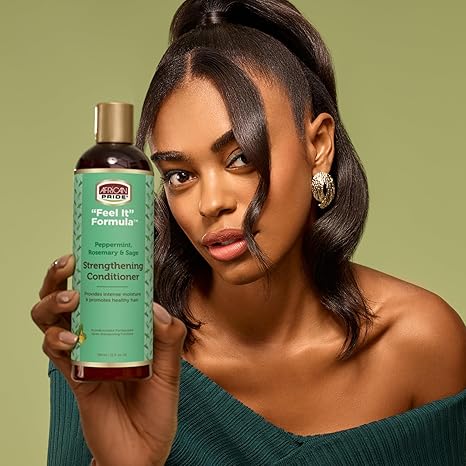 African Pride Feel It Formula Strengthening Conditioner 354ml/12oz - Image 2