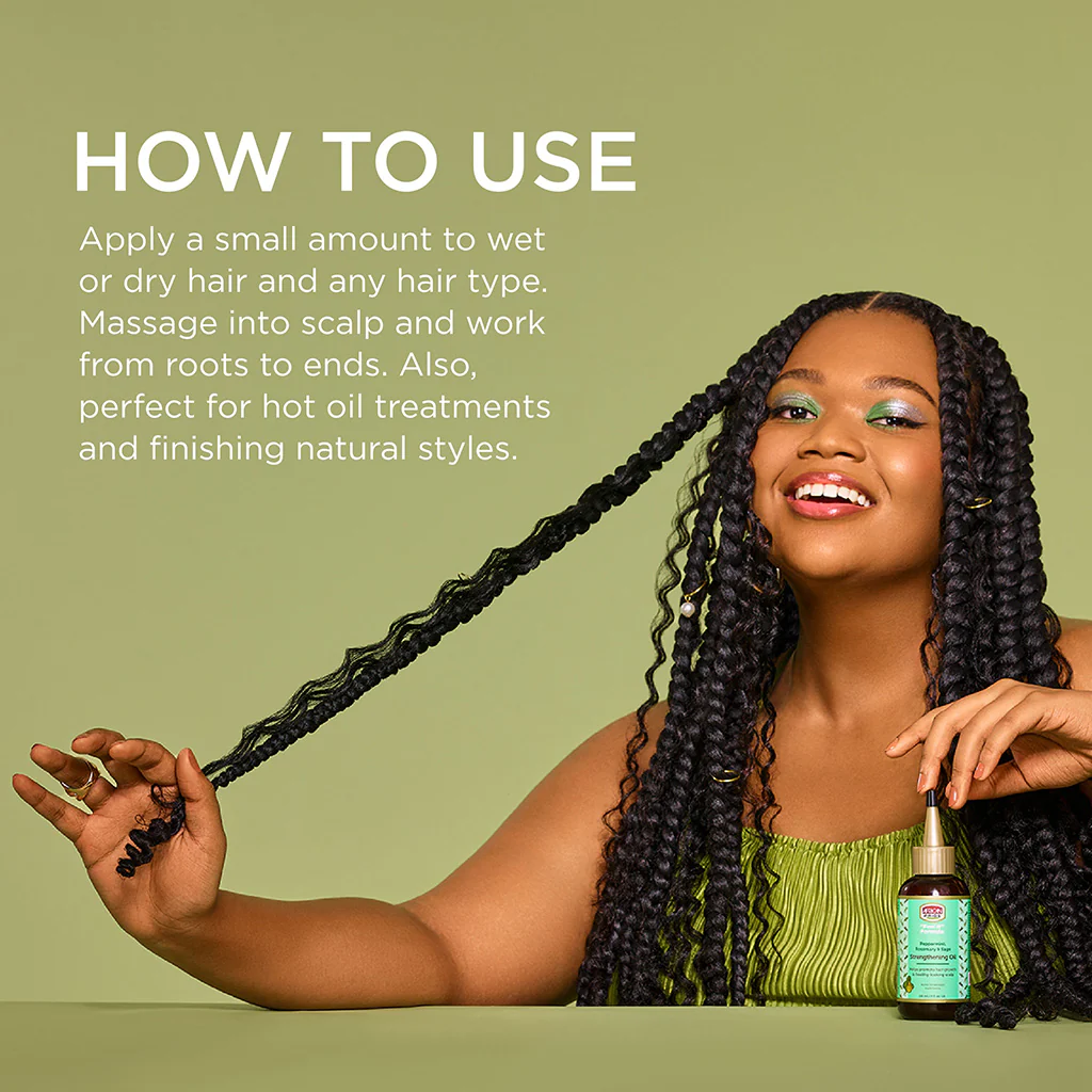 African Pride Feel It Formula Strengthening Oil 118ml/4oz - Image 3