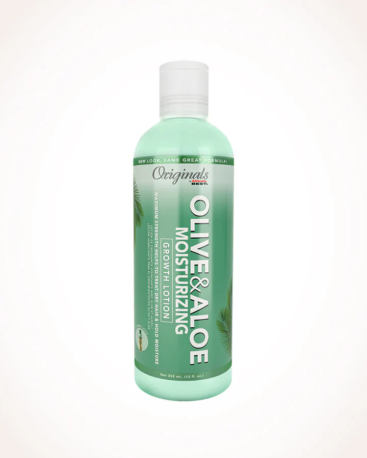 Africa’s Best Olive & Aloe Moisturizing Growth Lotion 355ml/12oz