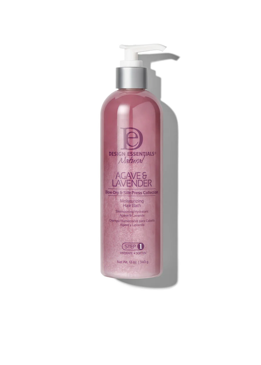 Design Essentials Agave & Lavender Moisturizing & Strengthening Shampoo 340g - Image 3