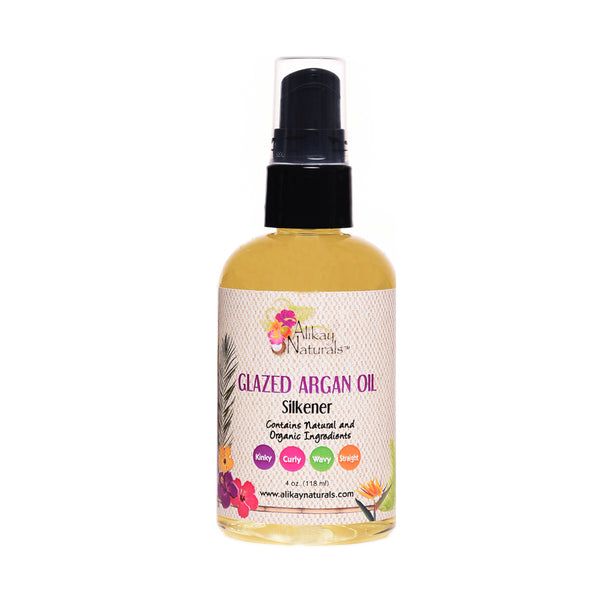 Alikay Naturals Glazed Argan Oil Silkener 118ml/4oz