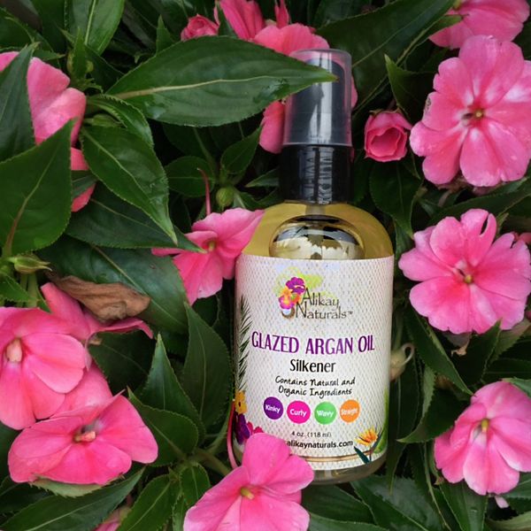 Alikay Naturals Glazed Argan Oil Silkener 118ml/4oz - Image 2