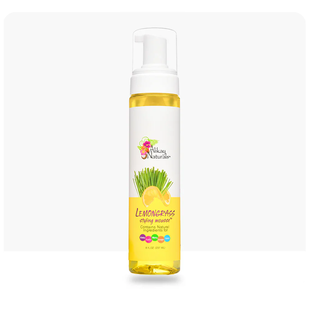 Alikay Naturals Lemongrass Styling Mousse 237ml/8oz