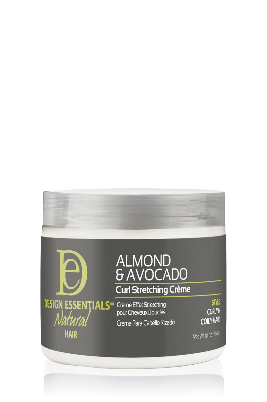 Design Essentials Almond & Avocado Curl Stretching Crème 454g/16oz