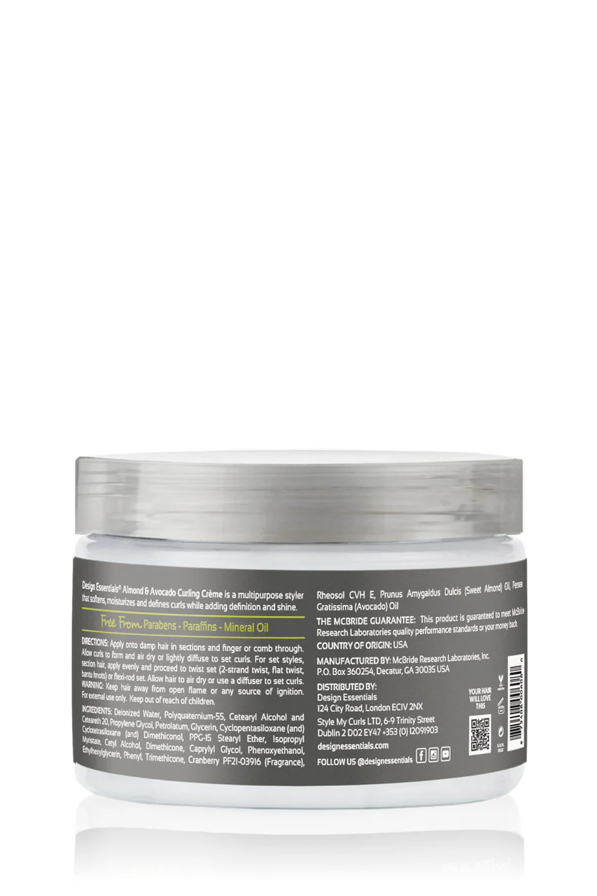Design Essentials Almond & Avocado Curling Crème 340g/12oz - Image 2