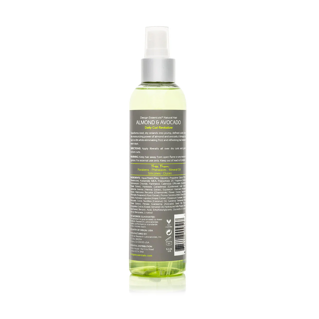 Design Essentials Almond & Avocado Daily Curl Revitalizer 235ml/8oz - Image 2