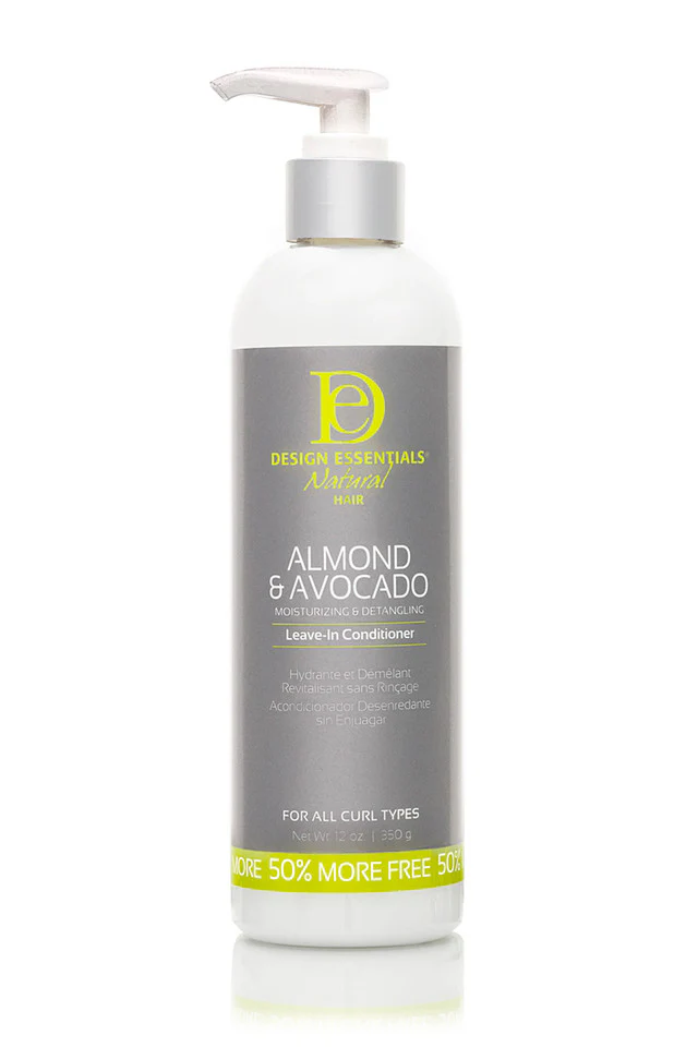 Design Essentials Almond & Avocado Detangling Leave-In Conditioner 350g/12oz