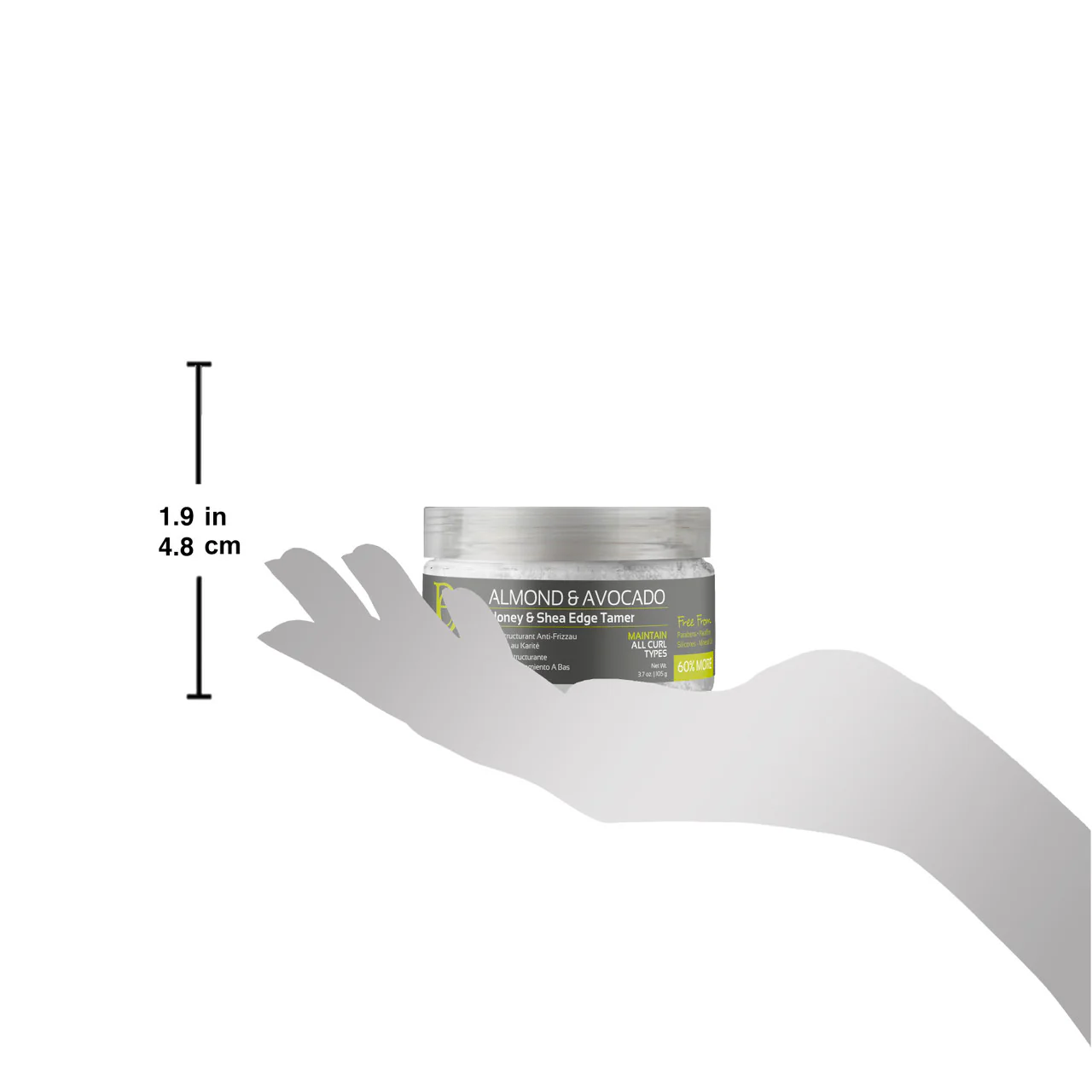 Design Essentials Almond & Avocado Honey & Shea Edge Tamer 105g/3.7oz - Image 2