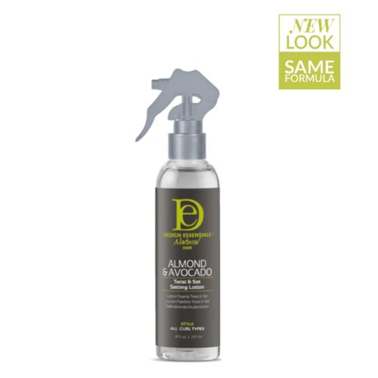 Design Essentials Almond & Avocado Twist & Set Setting Lotion 8oz - Image 2