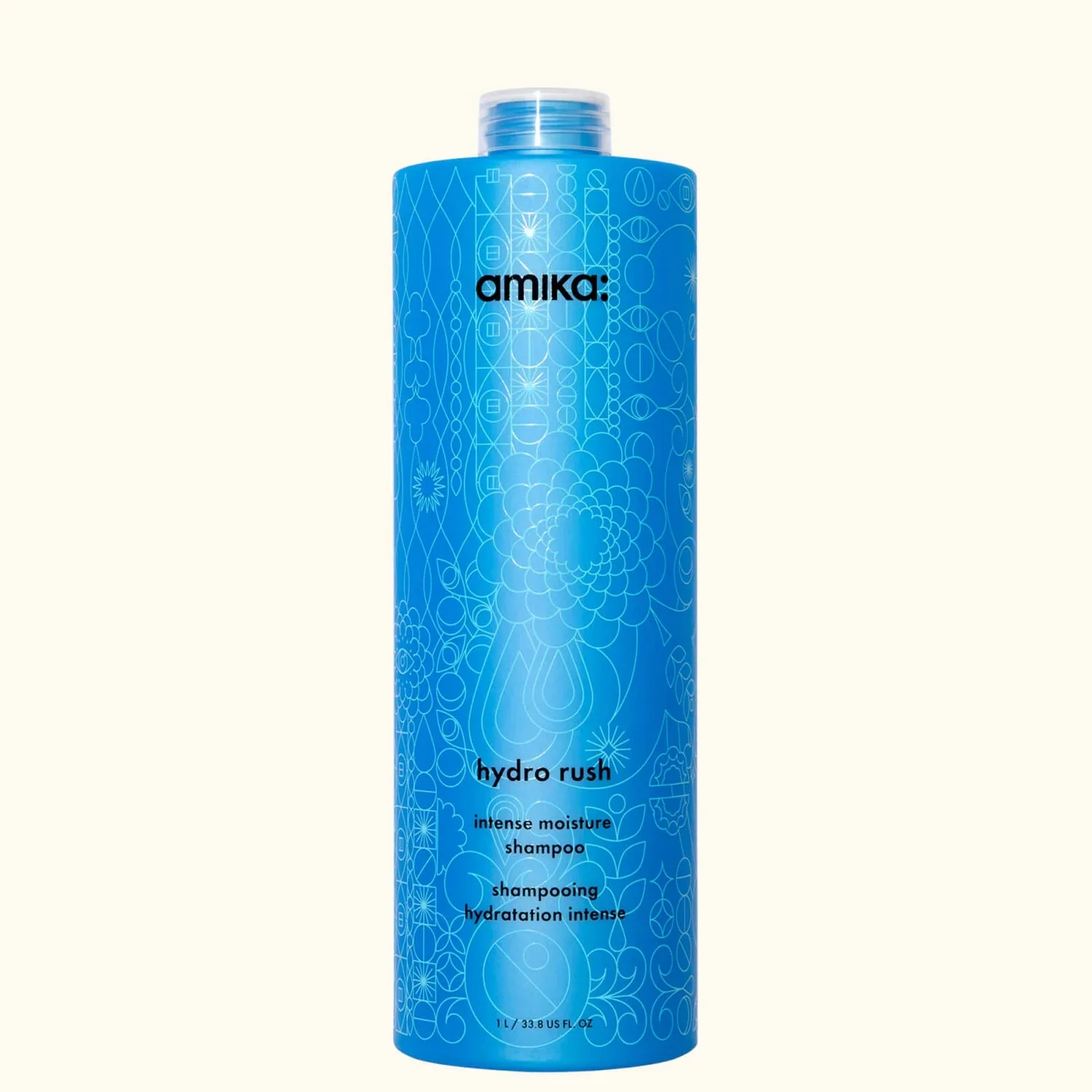 Amika Hydro Rush Intense Moisture Shampoo 1000ml/33.8oz