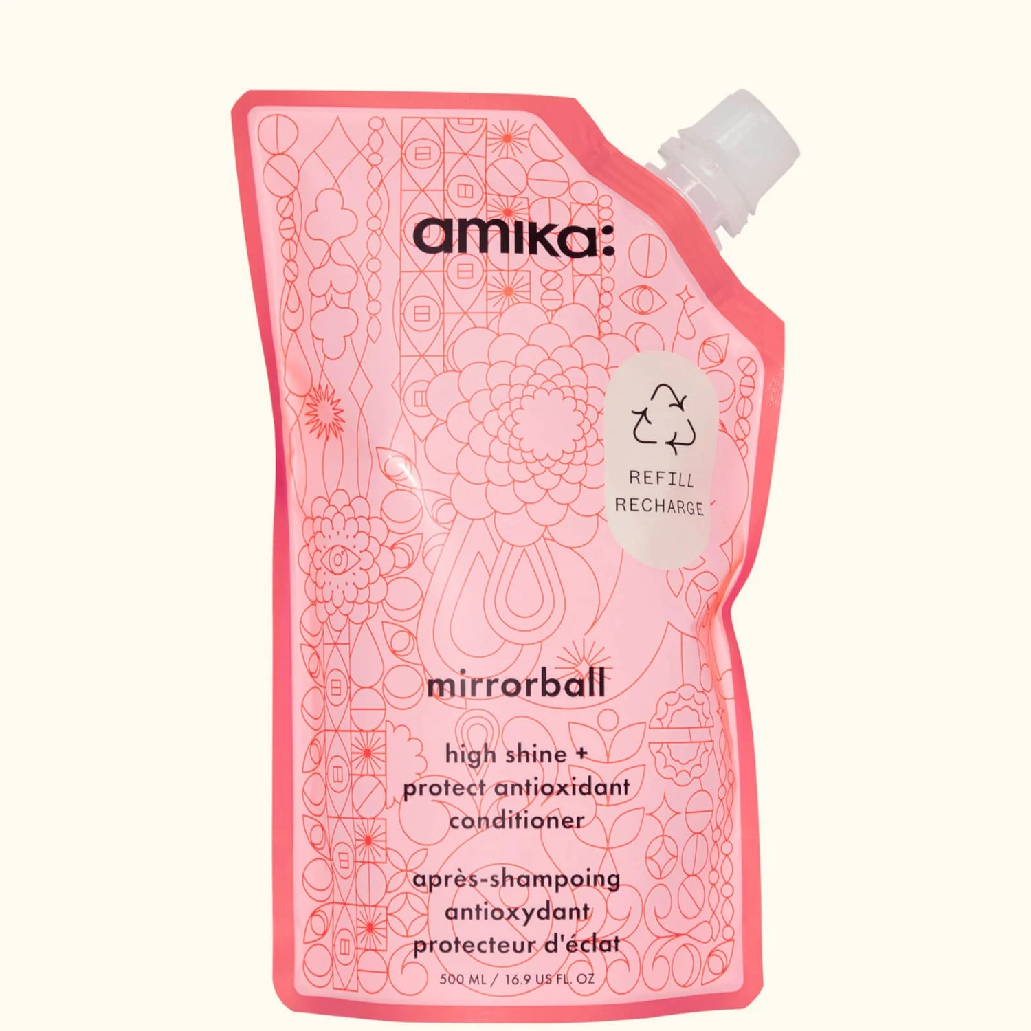 Amika Mirrorball High Shine + Protect Antioxidant Conditioner - Image 6