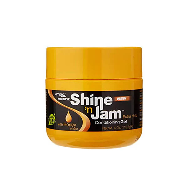 Shine 'N Jam Conditioning Extra Hold Styling Gel 454g/16oz - Image 3