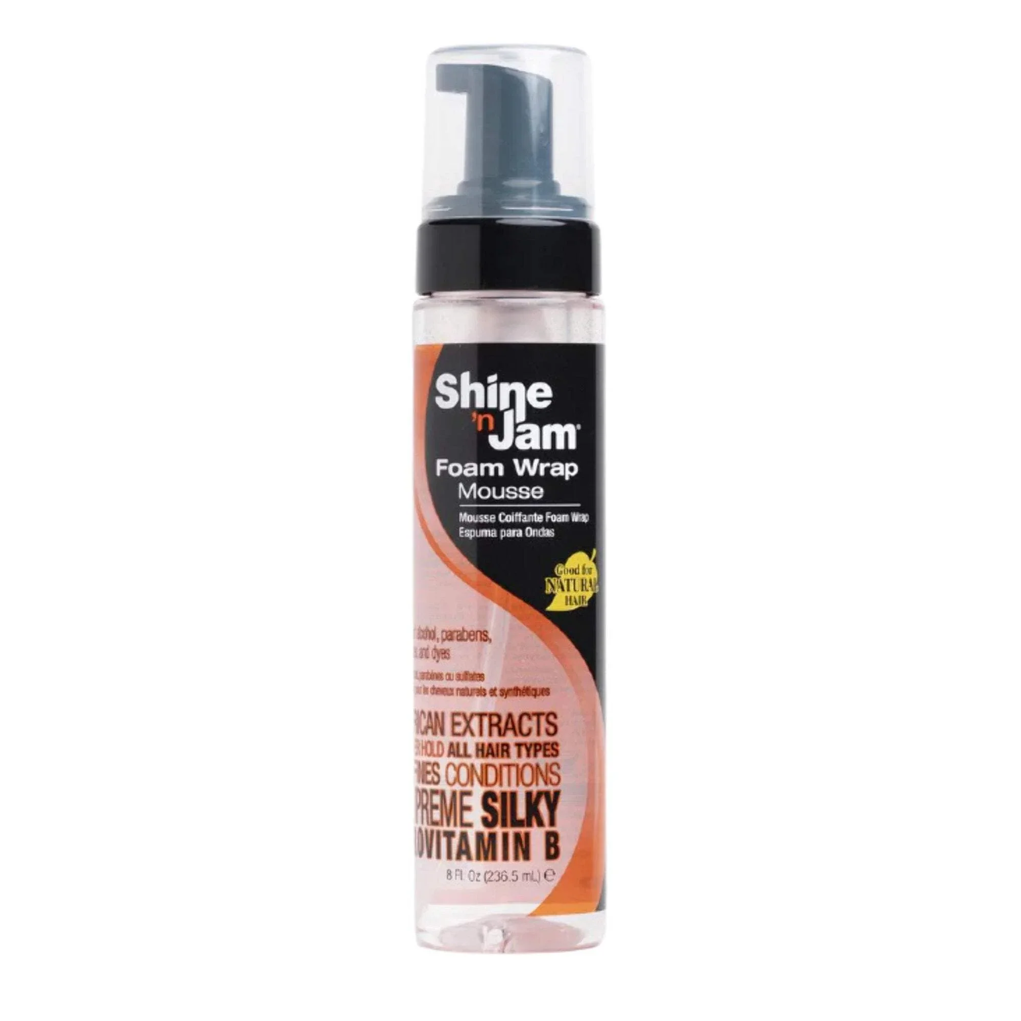Ampro Shine 'N Jam Supreme Foam Wrap Mousse 236.5ml - Image 3