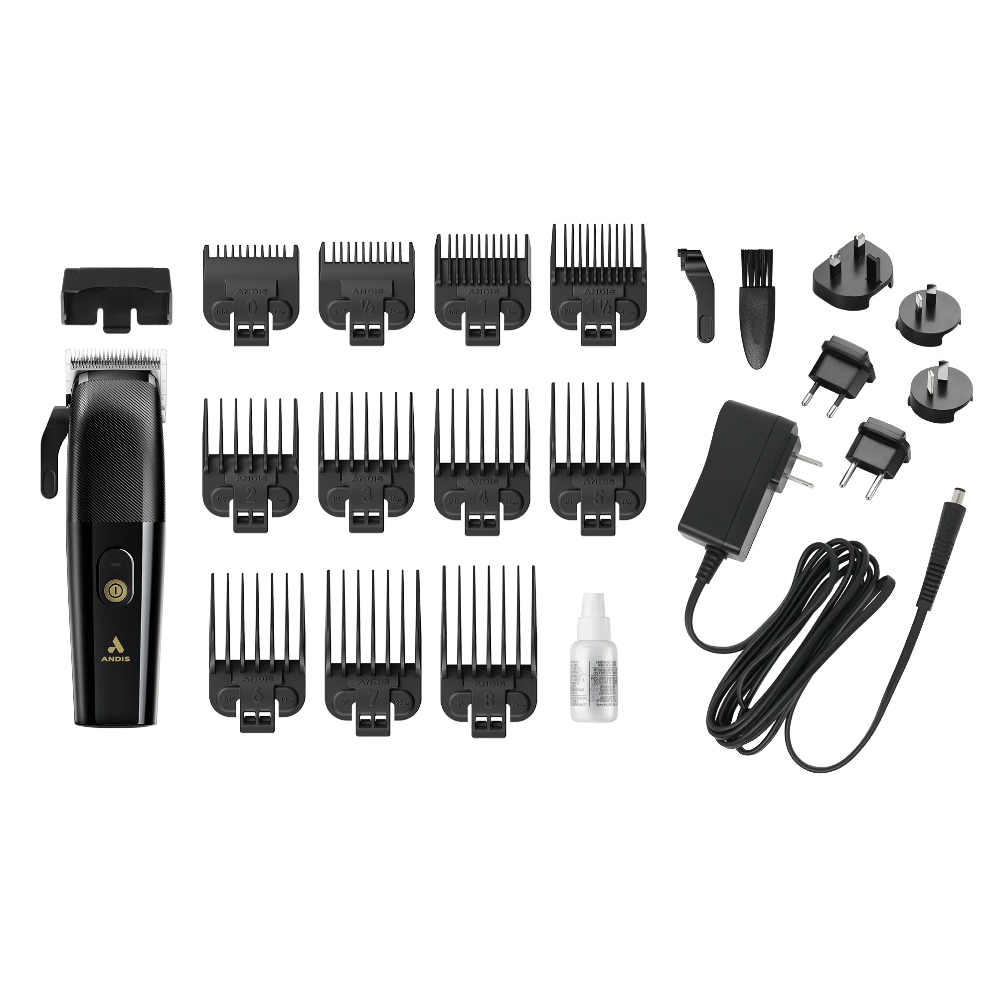 ANDIS ENVY II PREMIER CLIPPER BLACK - Image 9