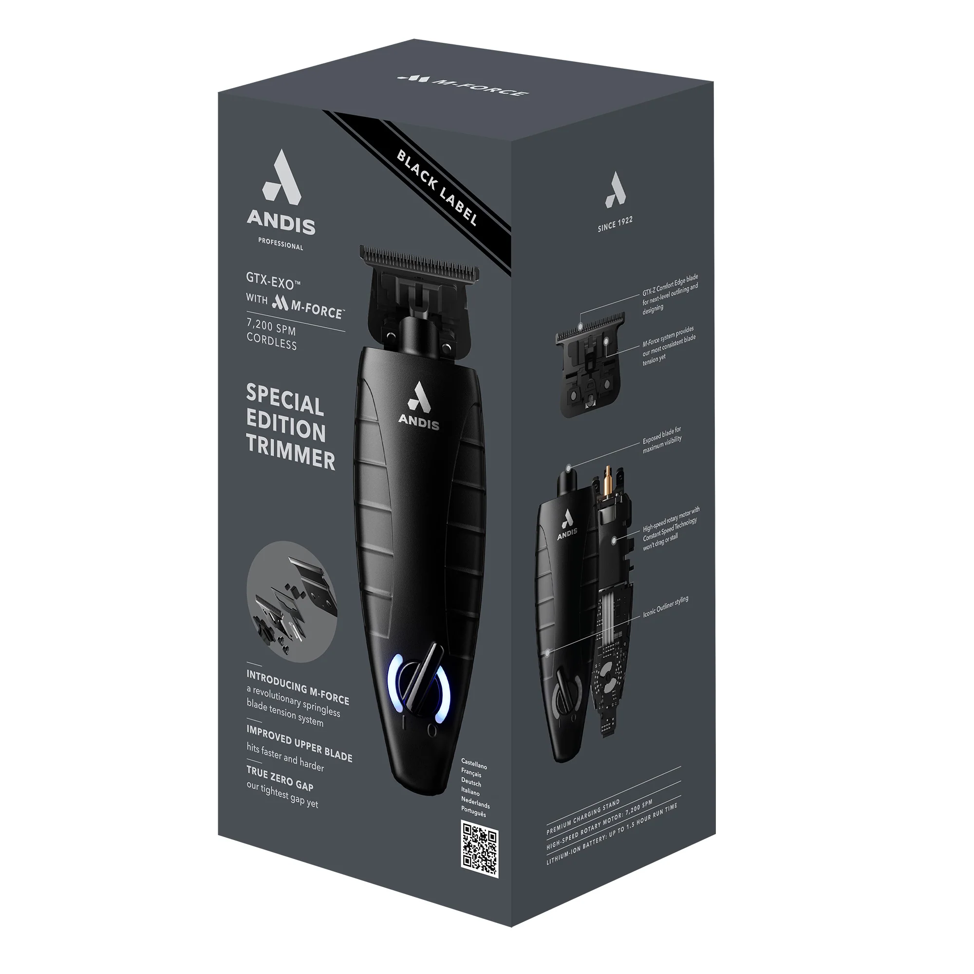 ANDIS GTX-EXO® BLACK LABEL SPECIAL EDITION TRIMMER - Image 9