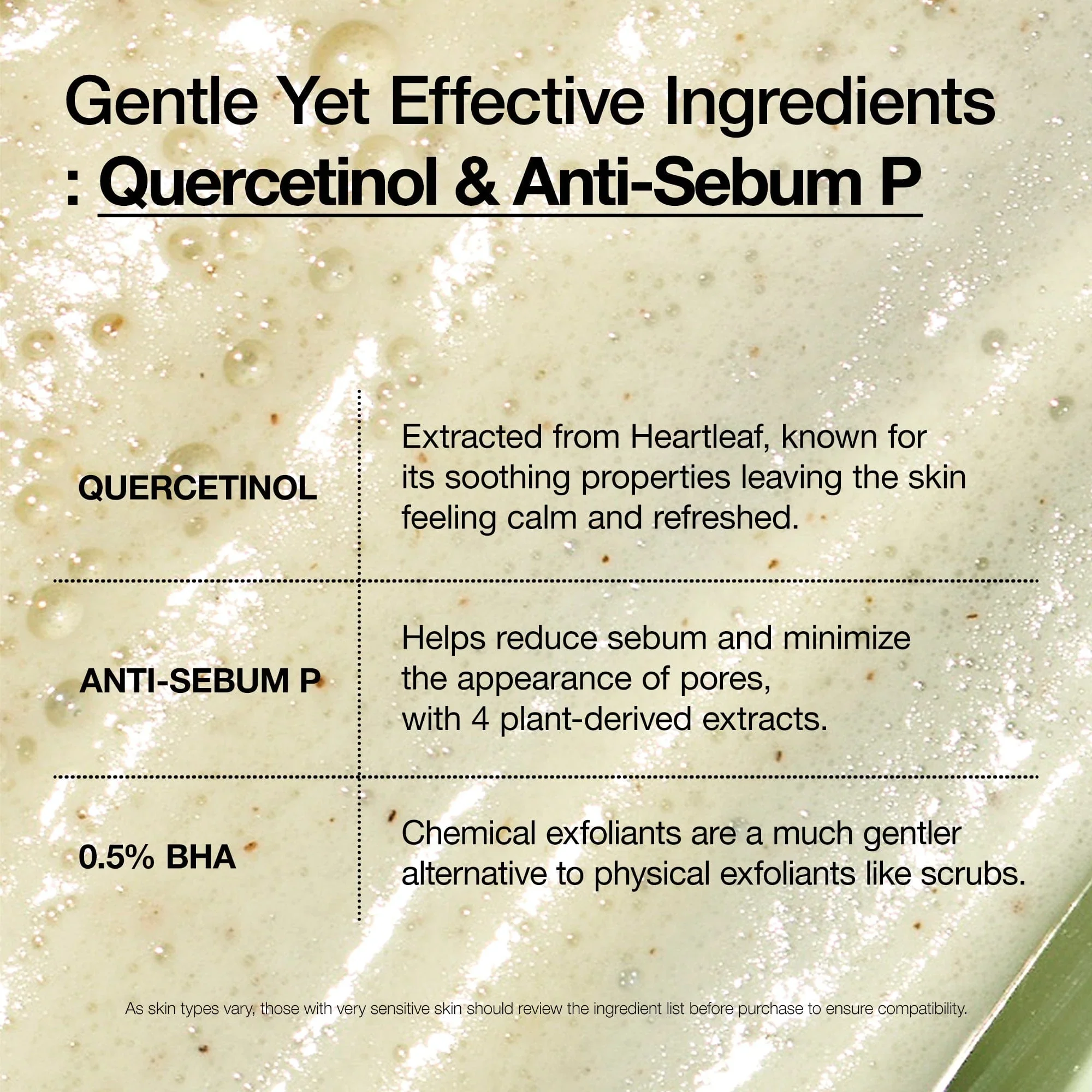 Anua Heartleaf Quercetinol Pore Deep Cleansing Foam 150ml/5.07oz - Image 3