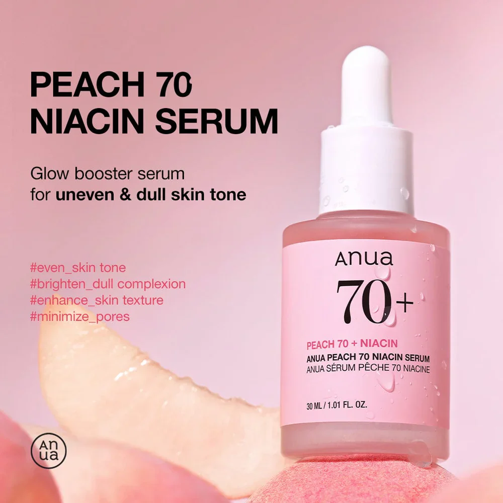 Anua Peach 70 Niacin Serum 30ml/1.01oz - Image 7