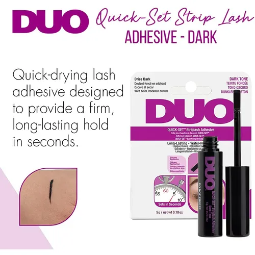 Duo Quick-Set Striplash Adhesive Dark 5g/0.18oz - Image 2