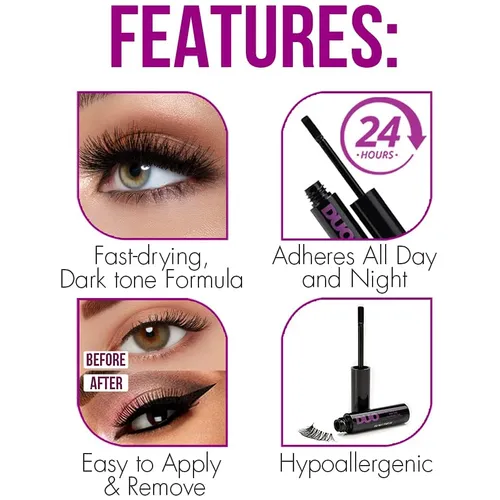 Duo Quick-Set Striplash Adhesive Dark 5g/0.18oz - Image 4