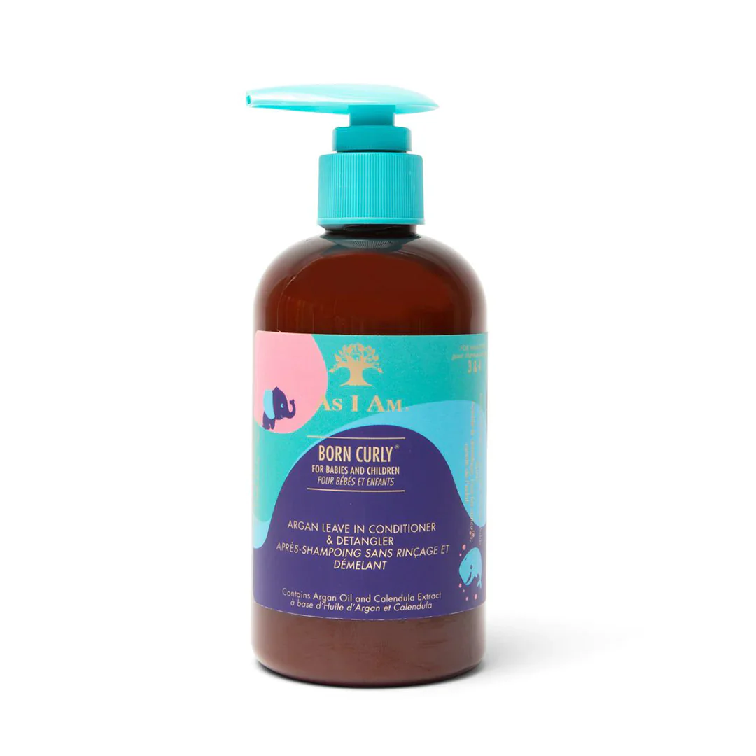 AS I AM Born Curly Argan Leave-In Conditioner 240ml/8oz