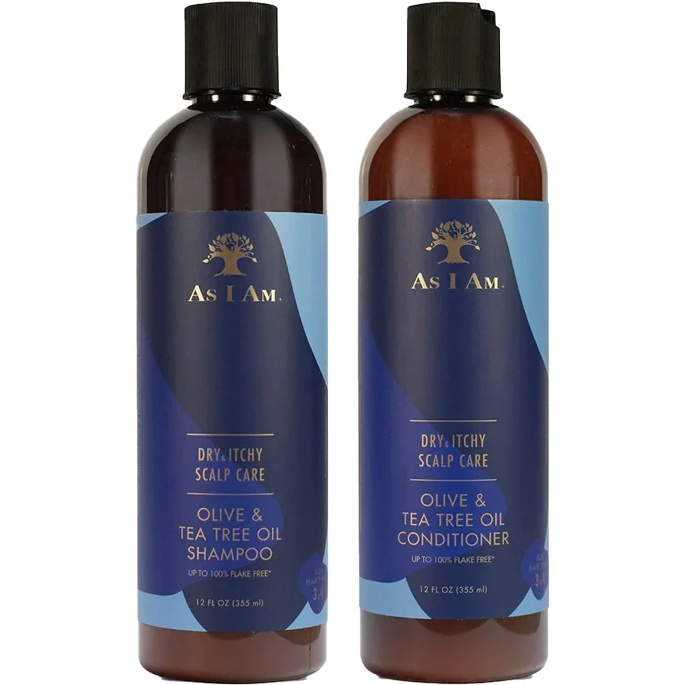 As I Am Dry & Itchy Scalp Care Shampoo & Conditioner for Dry Hair Twin 2 x 355ml/12oz
