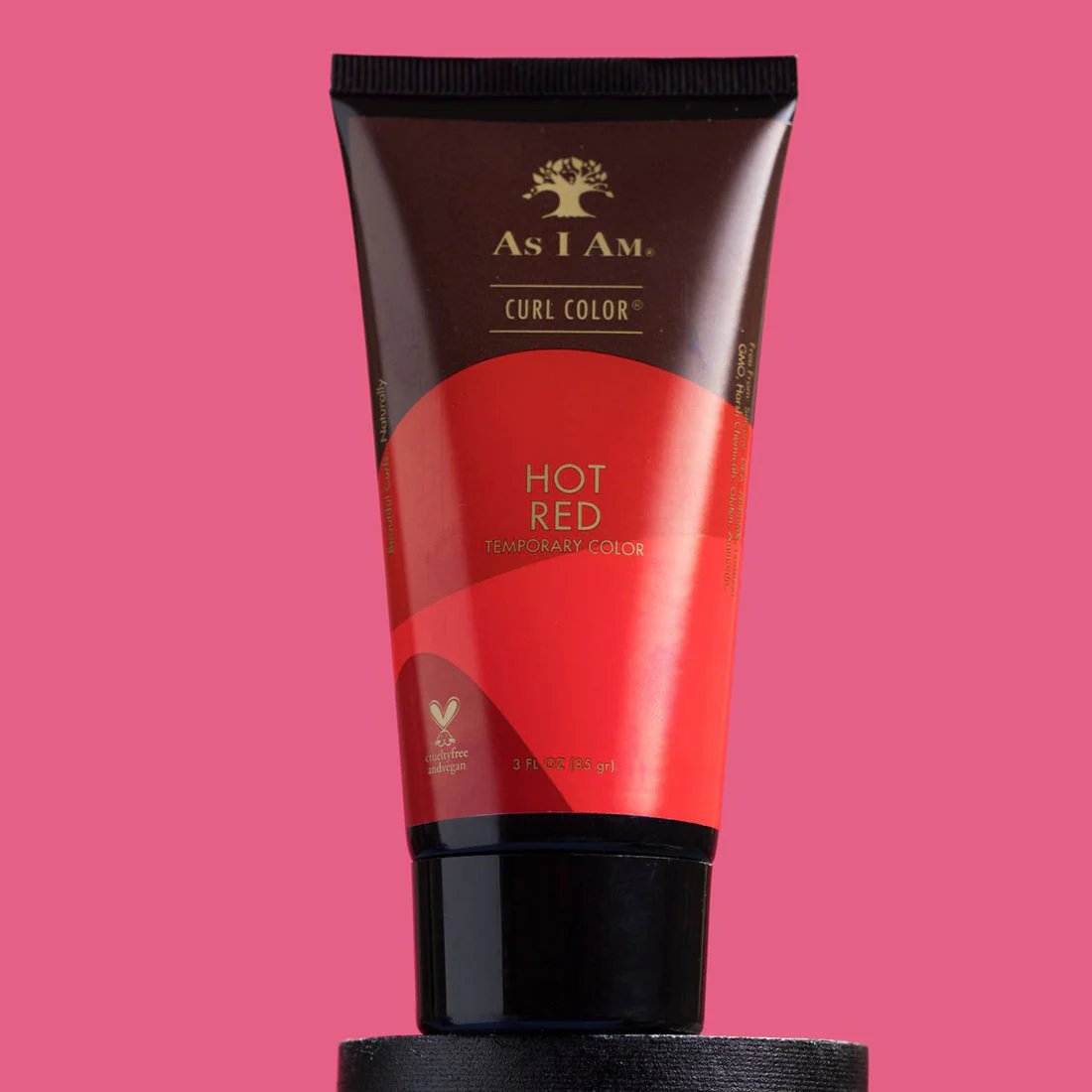 As I Am Temporary Curl Color Hot Red 85g/3oz - Image 2