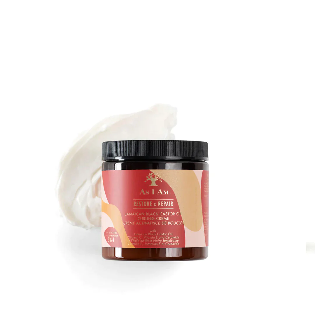 As I Am Restore & Repair Jamaican Black Castor Oil Curling Creme 227g/8oz - Image 2