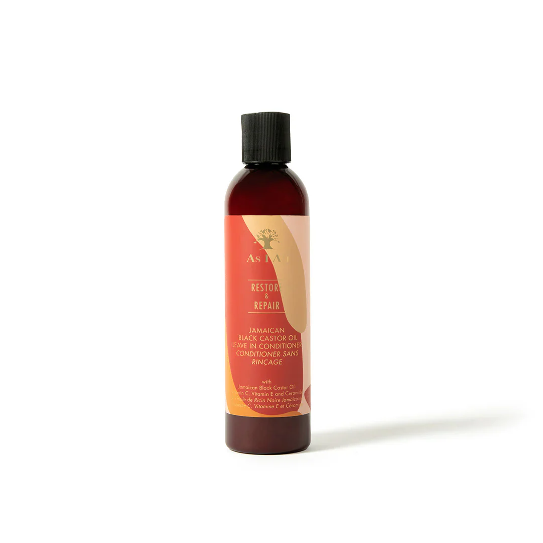 As I Am Restore & Repair Jamaican Black Castor Oil Leave-In Conditioner for Strength & Repair 237ml/8oz