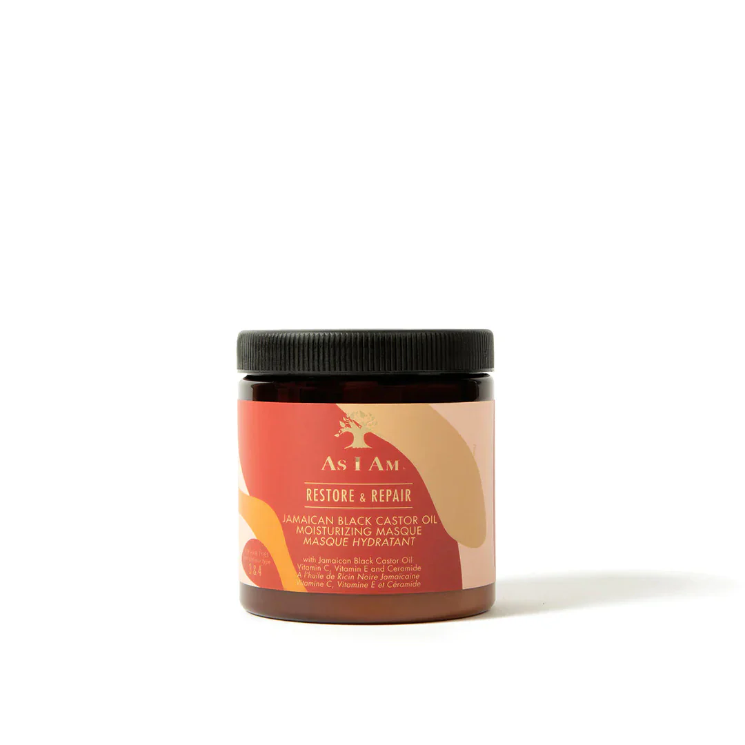 As I Am Restore & Repair Jamaican Black Castor Oil Moisturising Mask 227g/8oz