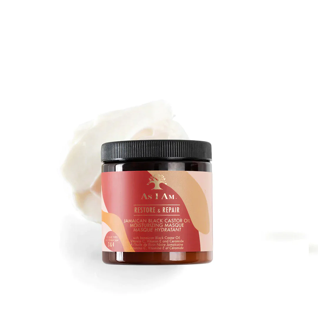 As I Am Restore & Repair Jamaican Black Castor Oil Moisturising Mask 227g/8oz - Image 2