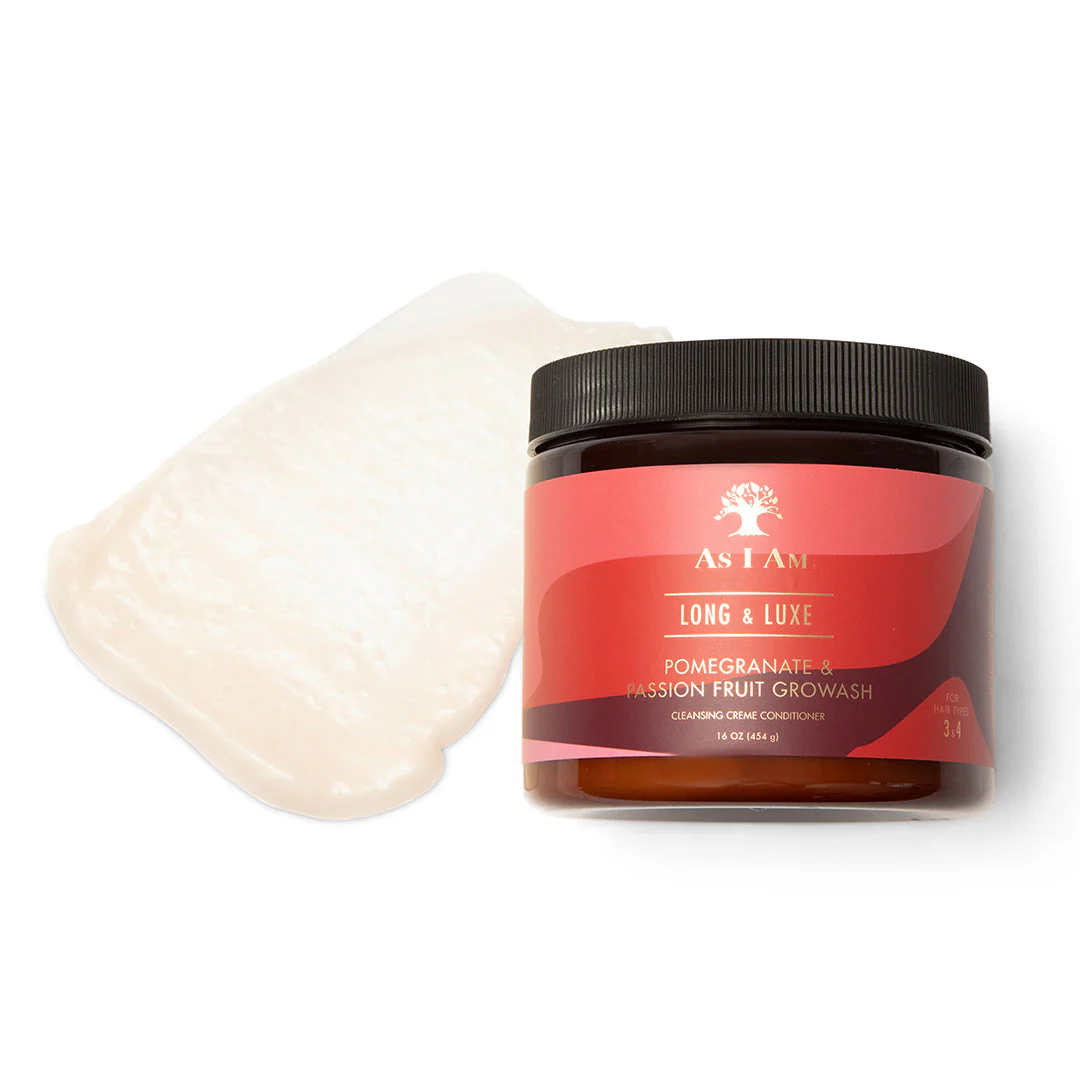 As I Am Long & Luxe GroWash Cleansing Conditioner  454g/16oz - Image 3