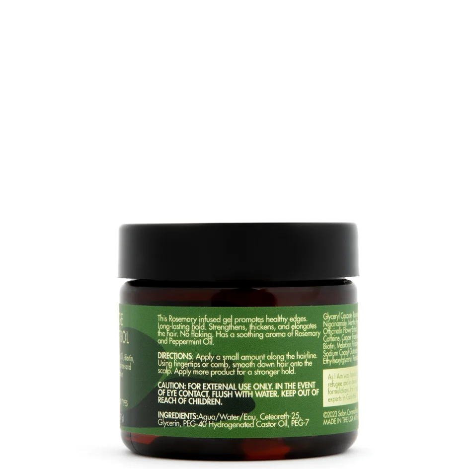As I Am Rosemary Edge Control for Smooth Hold 57g/2oz - Image 3