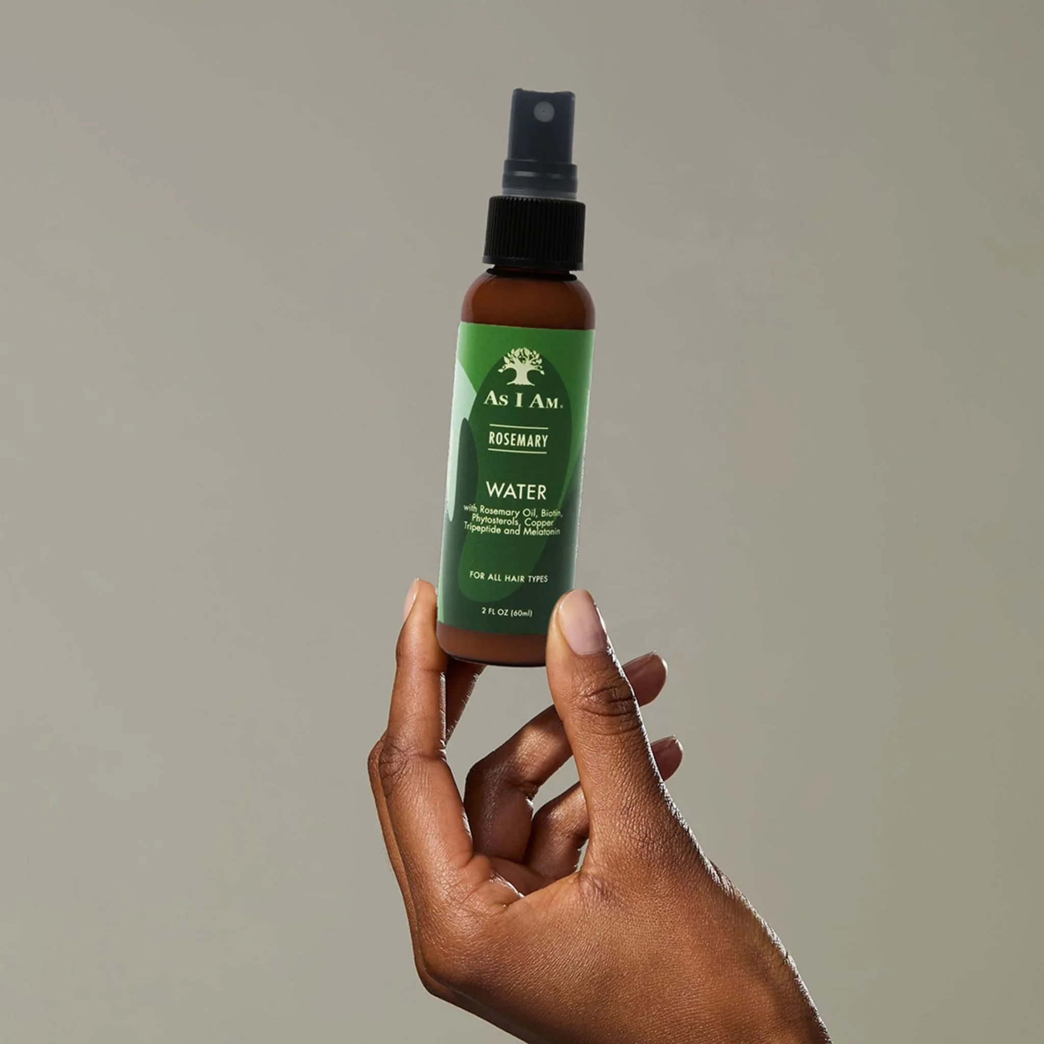 As I Am Rosemary Water for Scalp Refresh & Hydration 60ml/2oz - Image 2