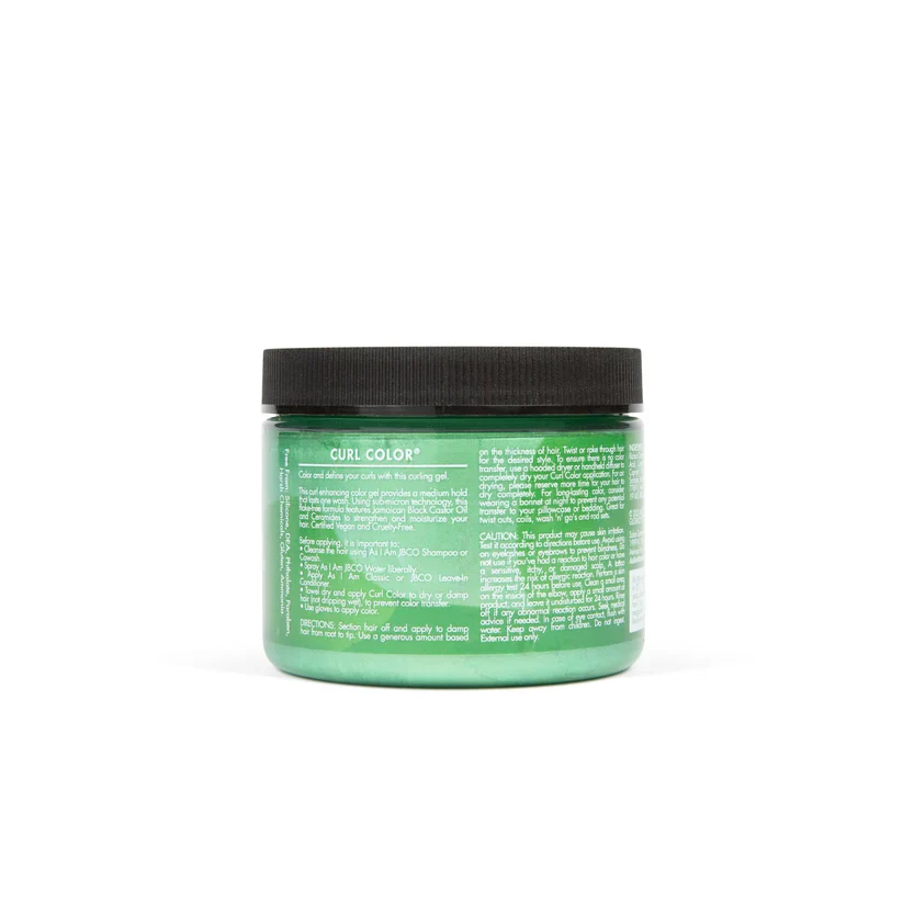 As I Am Temporary Curl Color Jade Green 182g/6oz