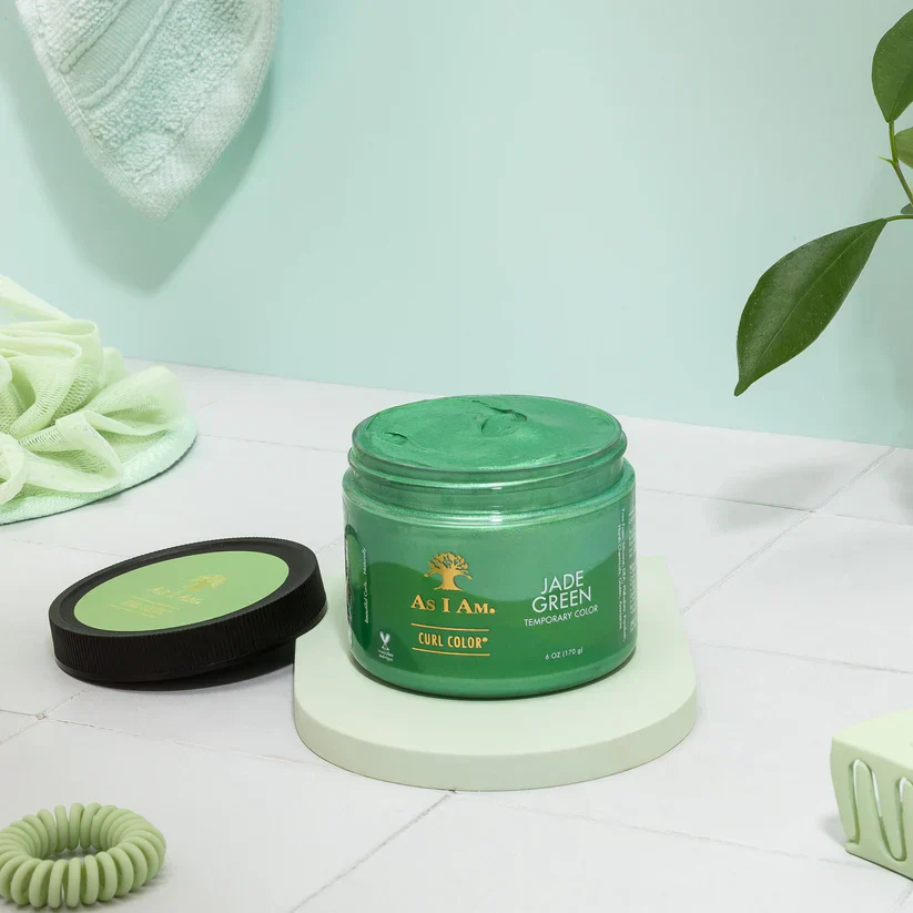 As I Am Temporary Curl Color Jade Green 182g/6oz - Image 2