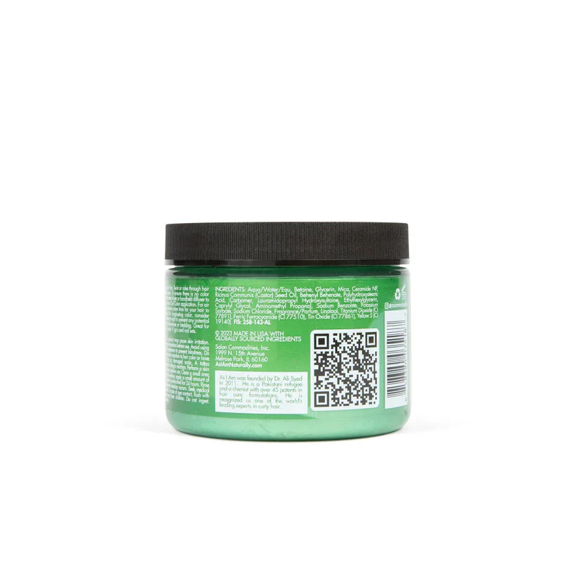 As I Am Temporary Curl Color Jade Green 182g/6oz - Image 4