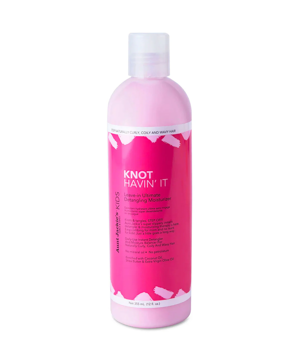 Aunt Jackie's Curls & coils Kids  Knot Havin’ It – Leave-In Ultimate Detangling Moisturizer 355ml/12oz