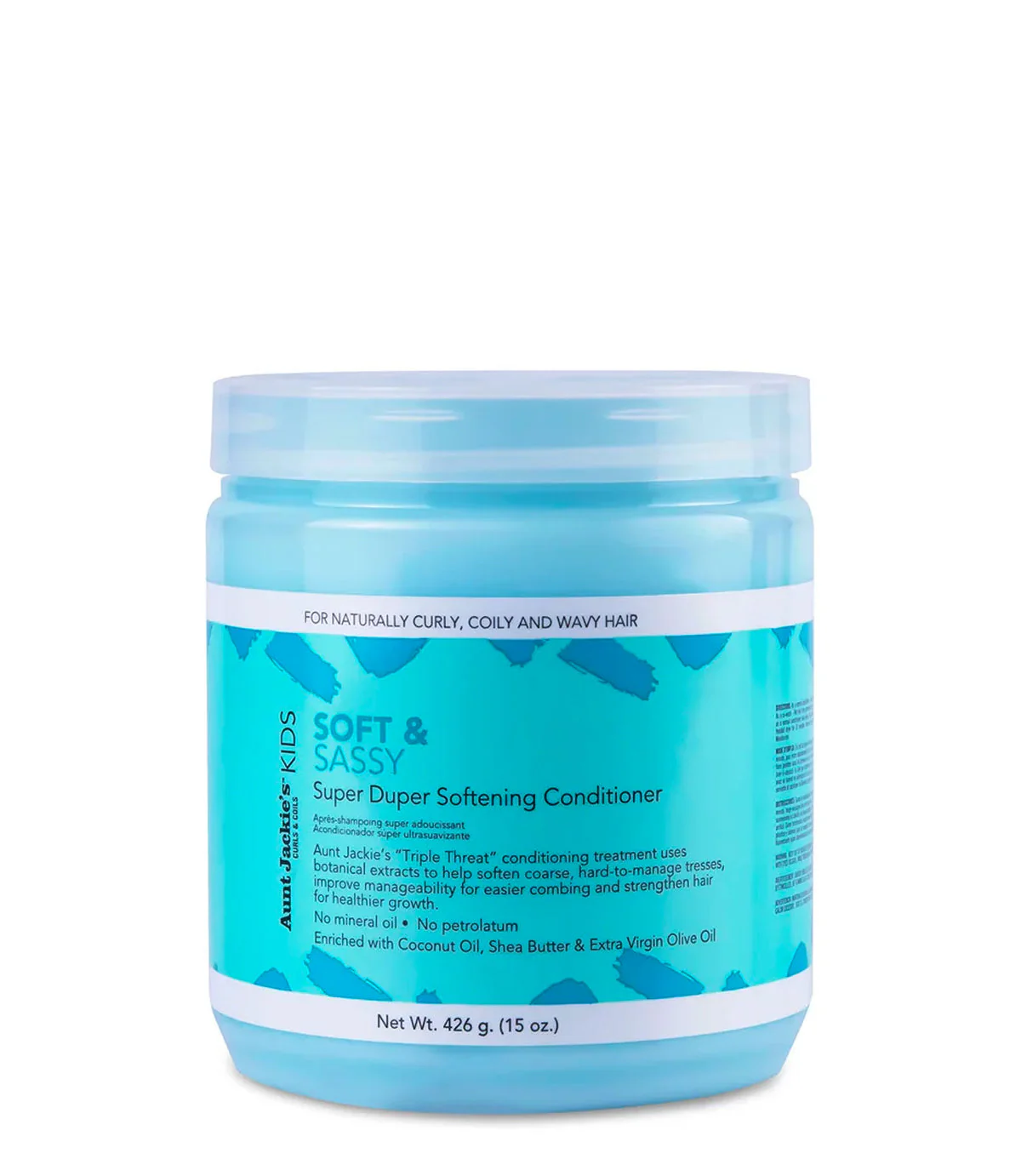Aunt Jackie's Curls & coils Kids Soft & Sassy Super Duper Softening Conditioner 426g/15oz
