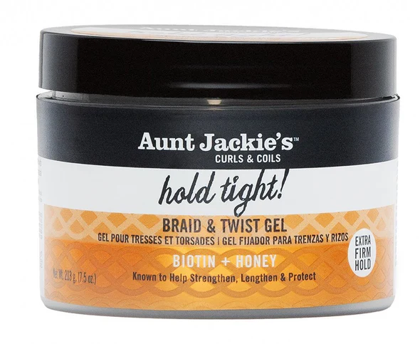 Aunt Jackie’s Curls & Coils Hold Tight Braid & Twist Gel Extra Firm 213g/7.5oz