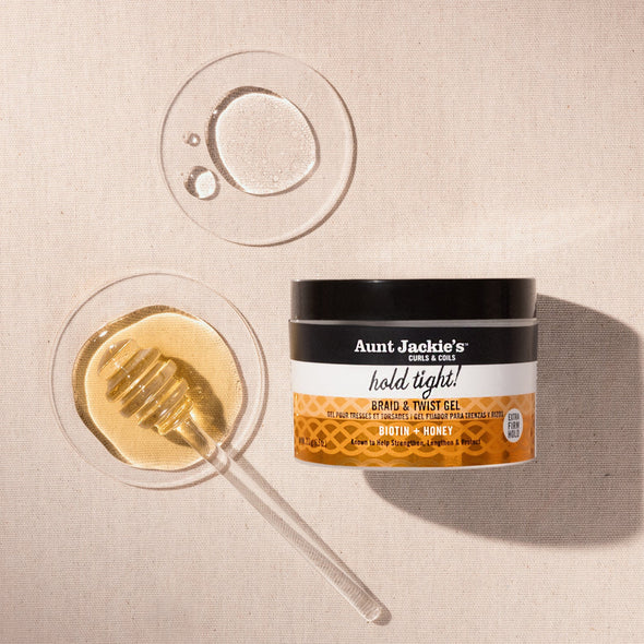 Aunt Jackie’s Curls & Coils Hold Tight Braid & Twist Gel Extra Firm 213g/7.5oz - Image 5