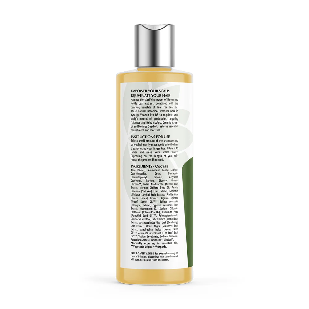 Ayumi Neem and Tea Tree Anti Dandruff Scalp Shampoo 250ml - Image 2