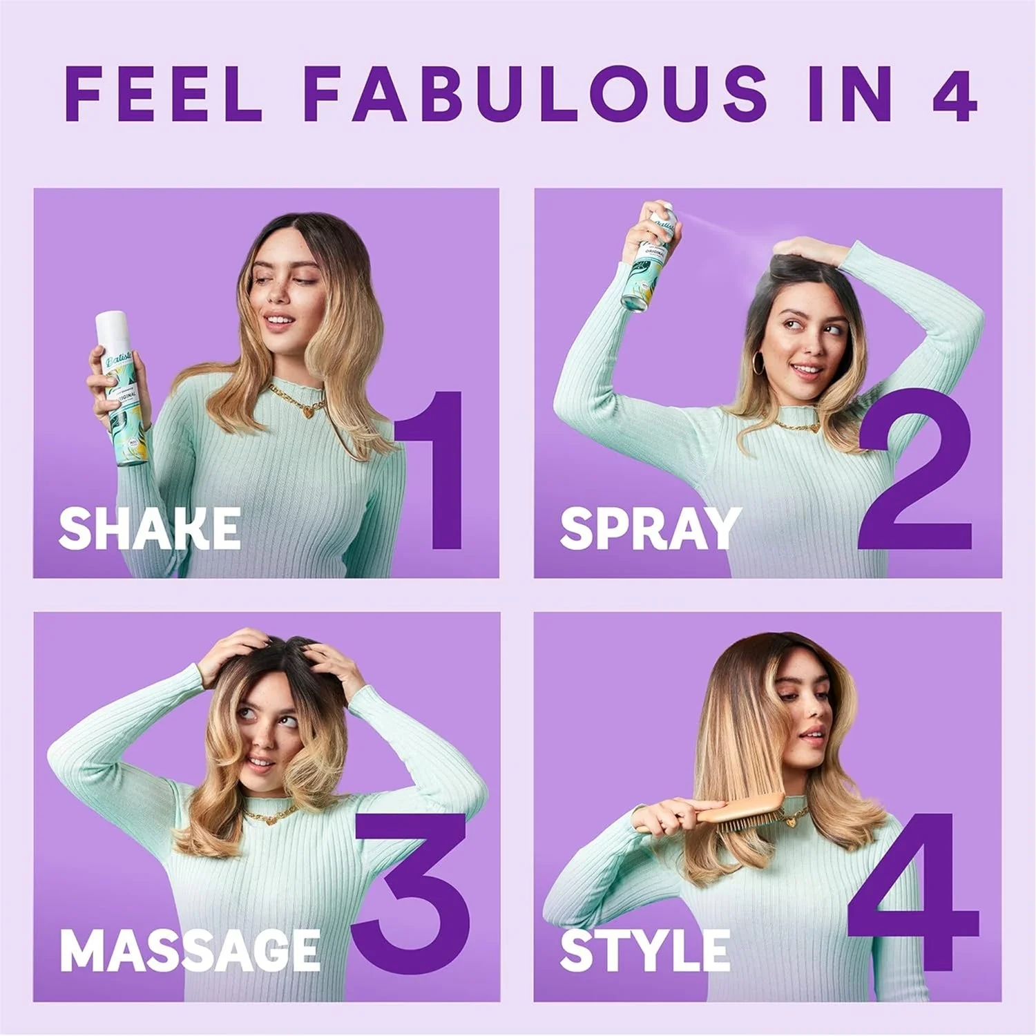 Batiste Tropical Dry Shampoo 200ml - Image 3