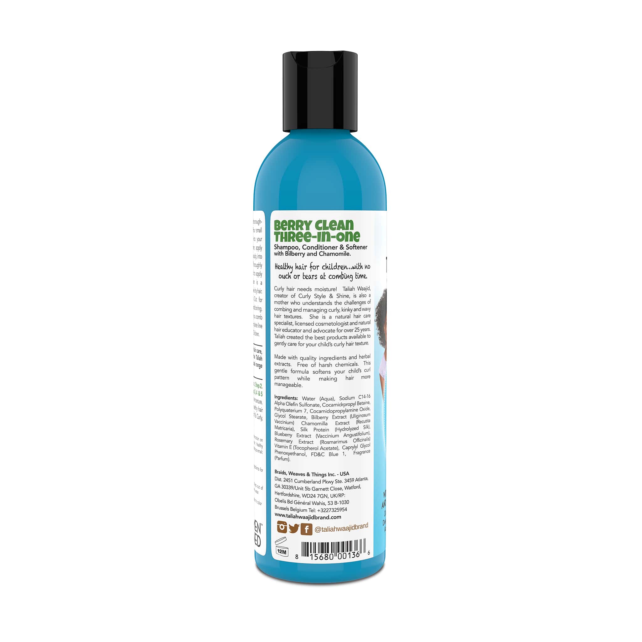 Taliah Waajid Berry Clean Three-In-One 236ml - Image 2
